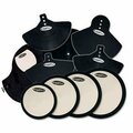 Drum Works Furniture Complete Pad Set with Bd, Cymbal, Head Pads DWCPPADSET3